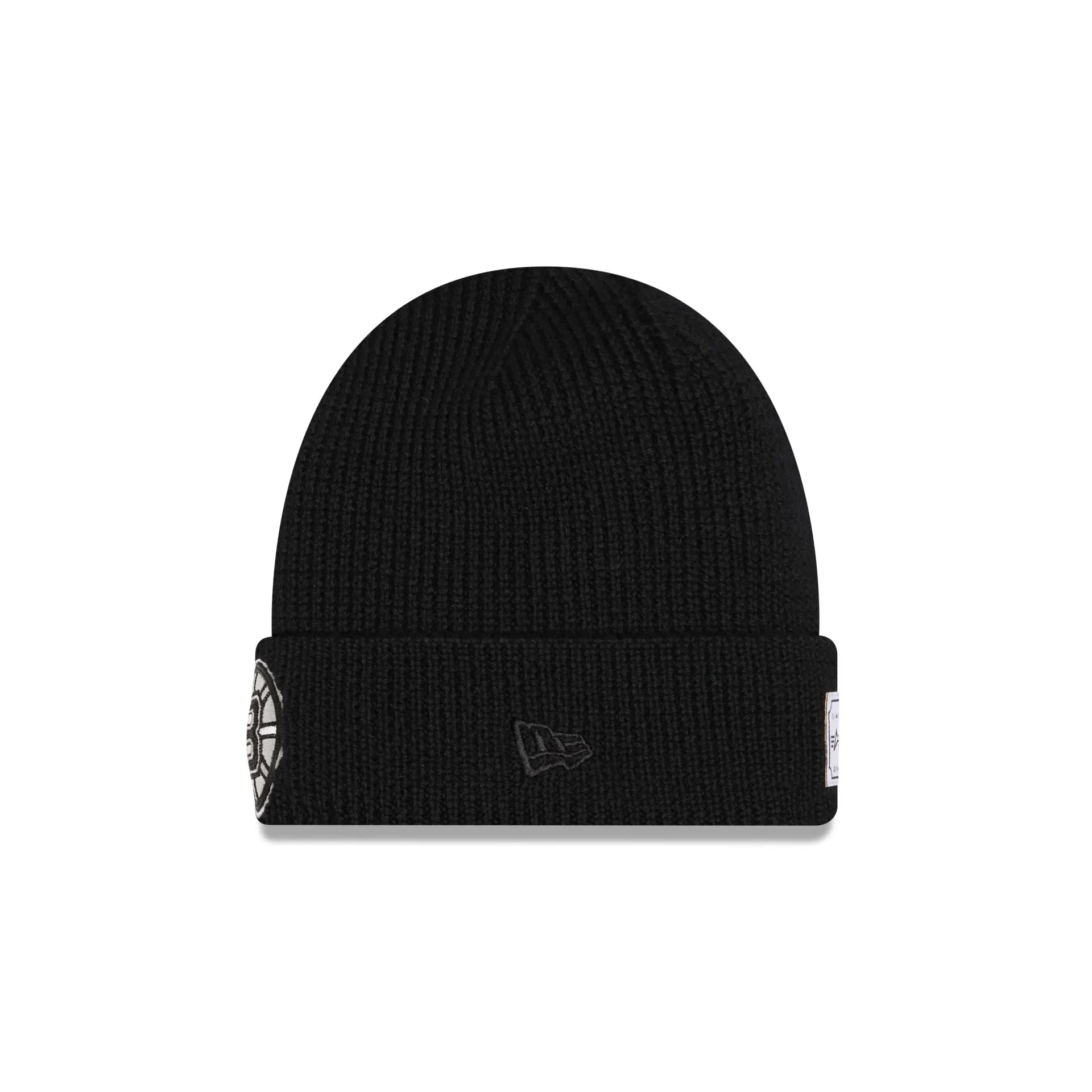 Alpha Industries x Boston Bruins Black Cuff Knit Hat sold by New Era product image thumbnail 2