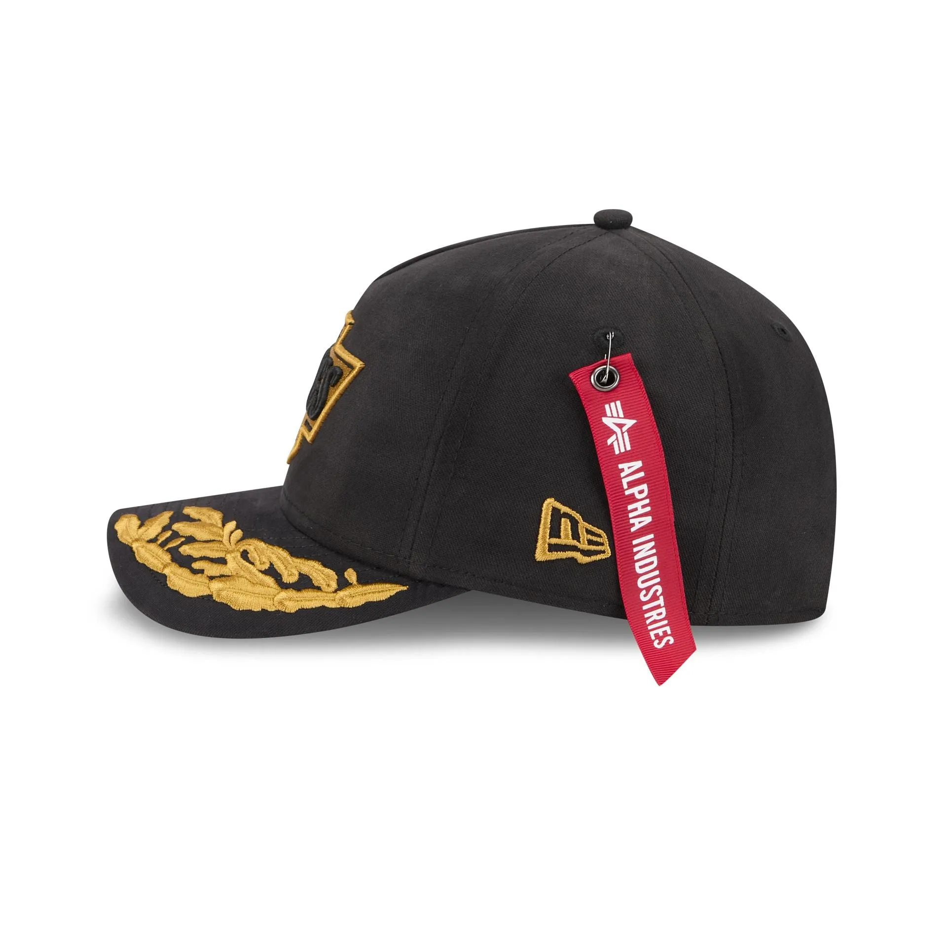 Alpha Industries x Los Angeles Kings Black 9FORTY M-Crown A-Frame Snapback Hat sold by New Era product image thumbnail 4