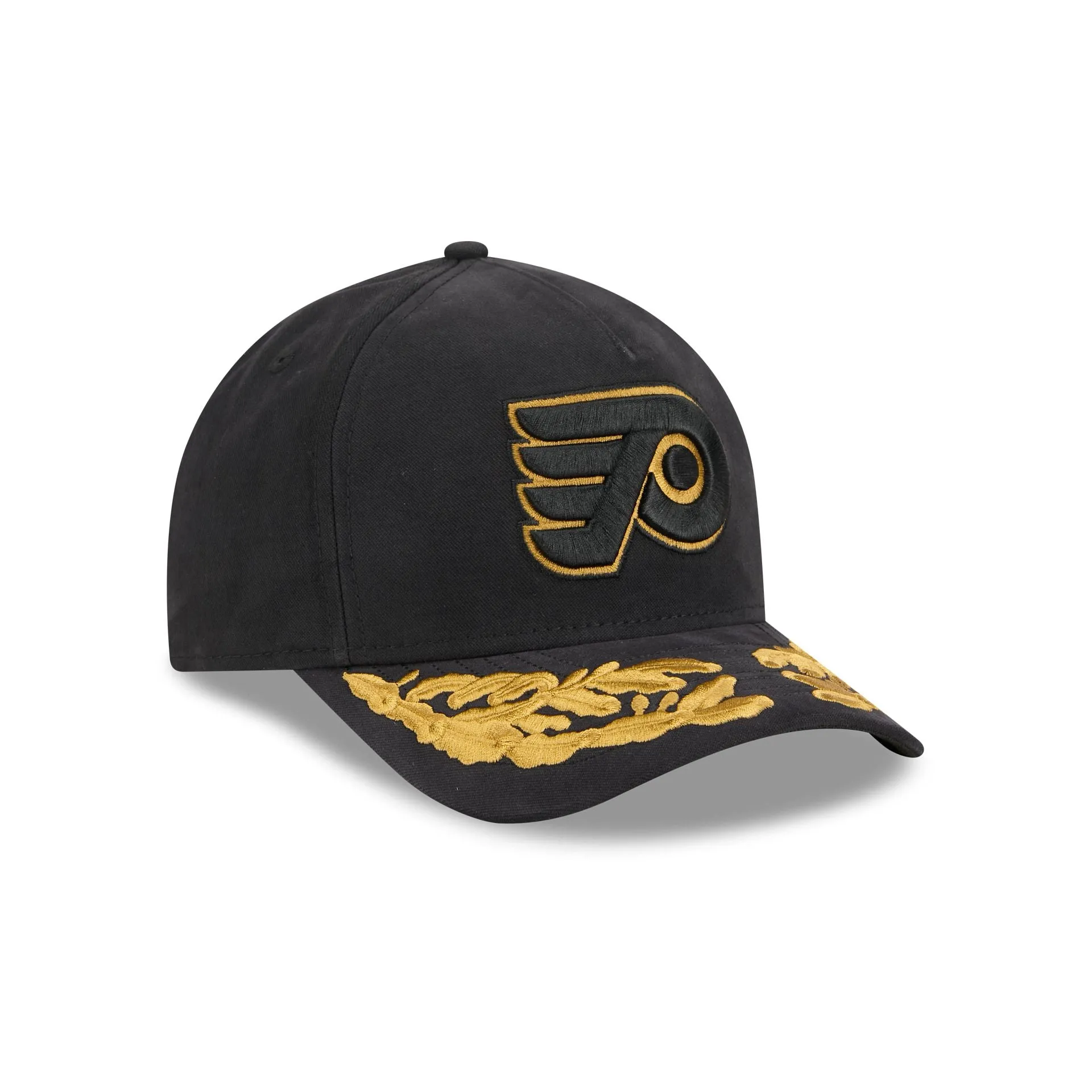 Alpha Industries x Philadelphia Flyers Black 9FORTY M-Crown A-Frame Snapback Hat sold by New Era product image thumbnail 3