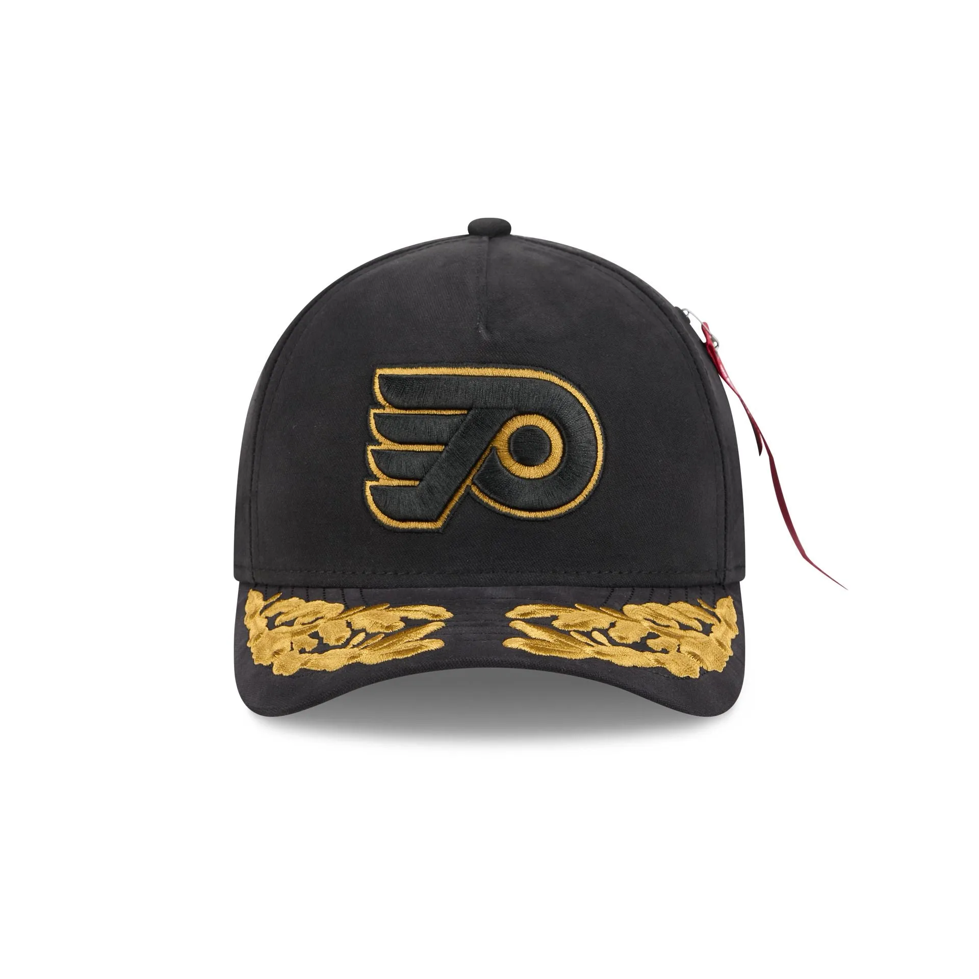 Alpha Industries x Philadelphia Flyers Black 9FORTY M-Crown A-Frame Snapback Hat sold by New Era product image thumbnail 2