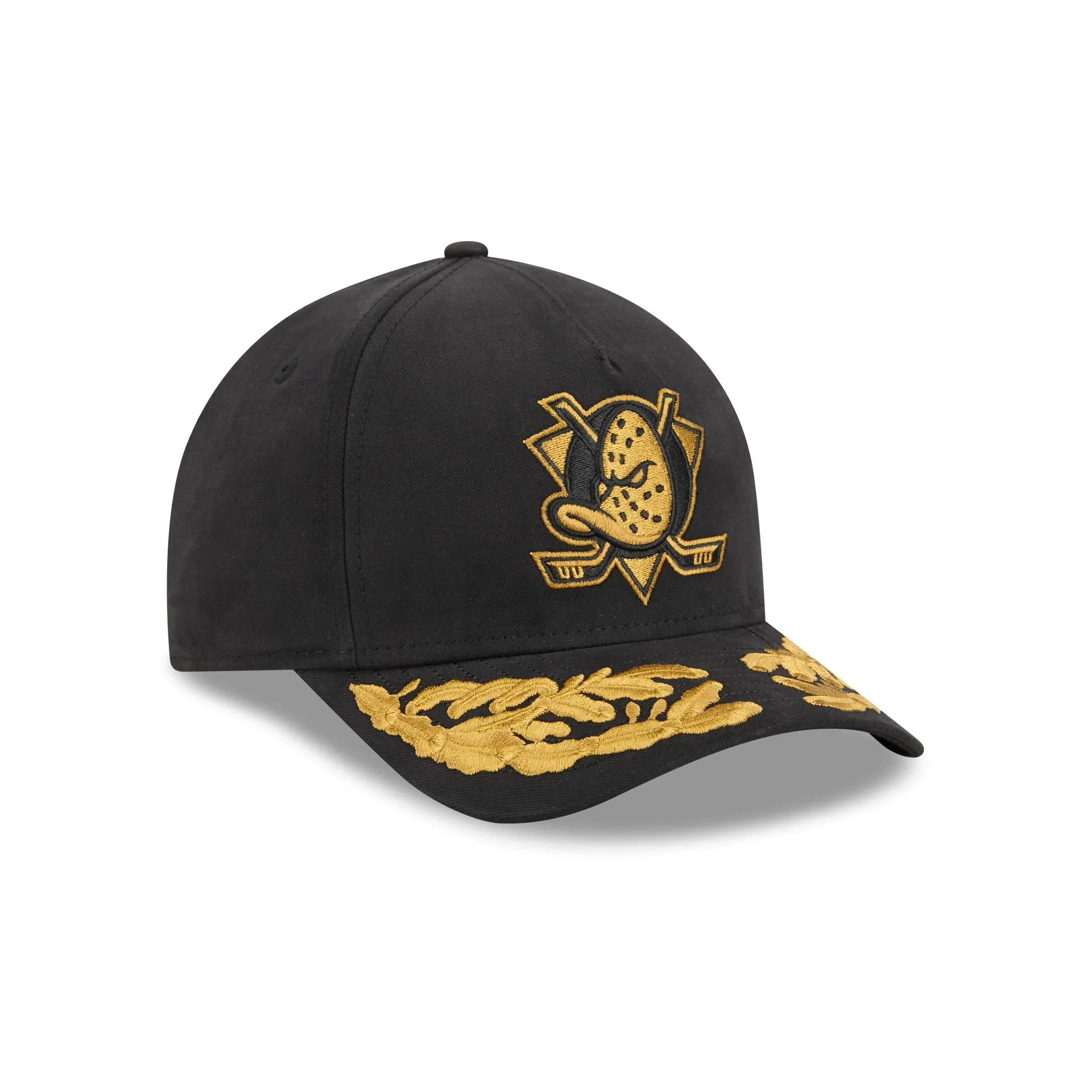 Alpha Industries x Anaheim Ducks Black 9FORTY M-Crown A-Frame Snapback Hat sold by New Era product image thumbnail 3