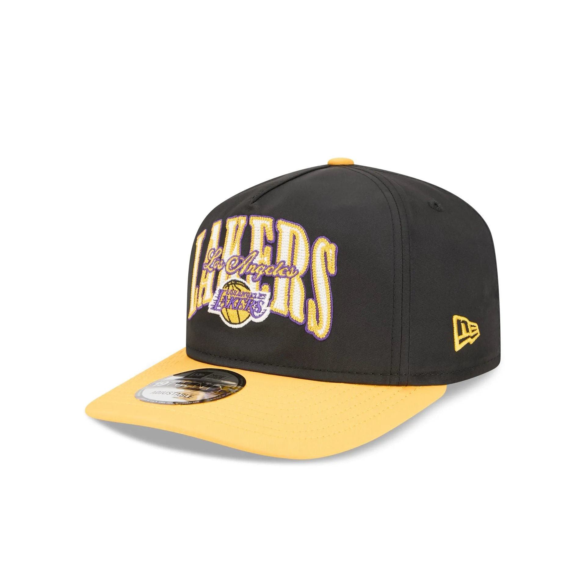 Los Angeles Lakers Dual Logo 19TWENTY Adjustable Hat sold by New Era