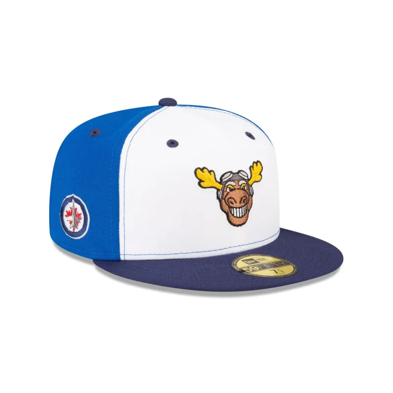 Winnipeg Jets Mascot 59FIFTY Fitted Hat sold by New Era