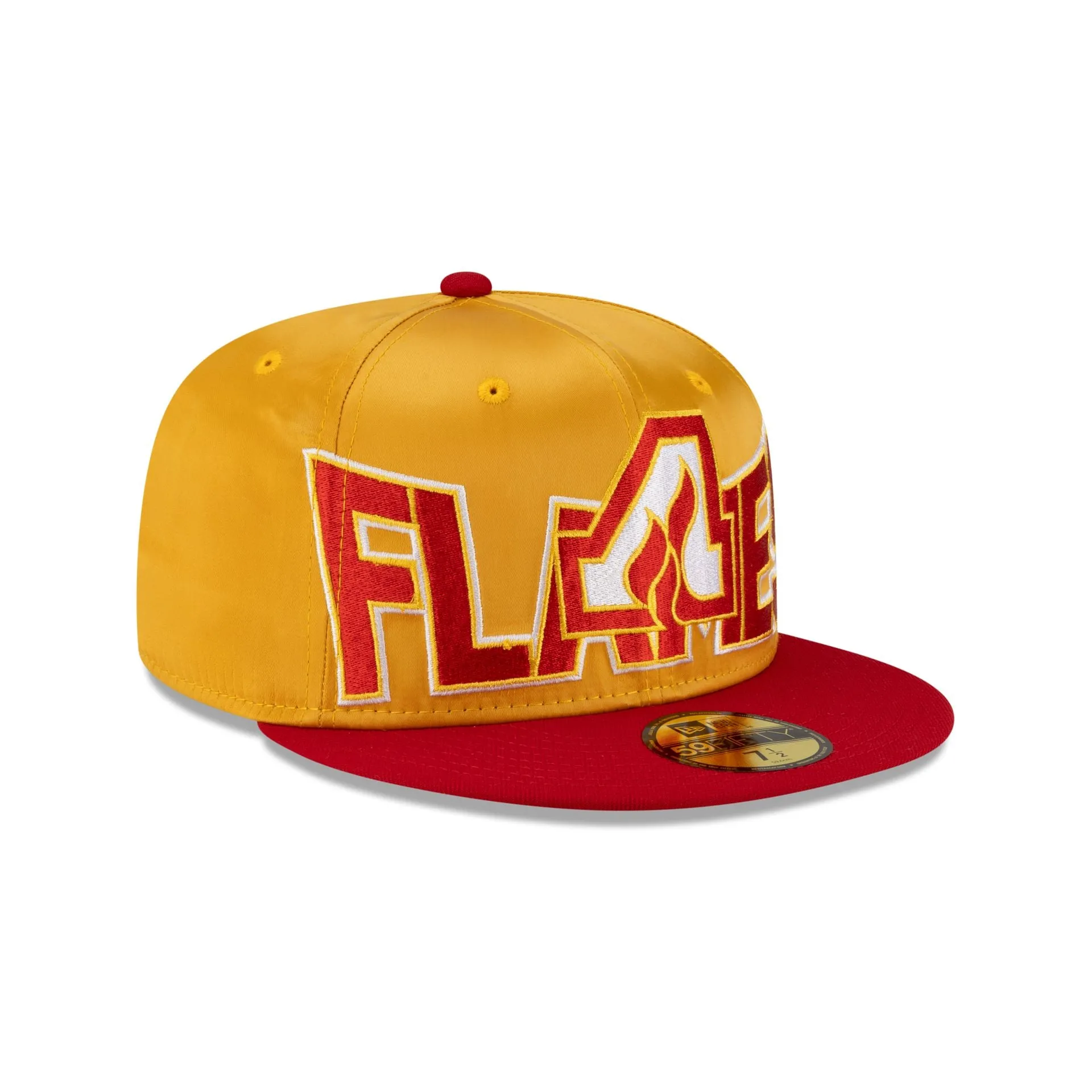 Atlanta Flames Bold Satin 59FIFTY Fitted Hat sold by New Era product image thumbnail 5