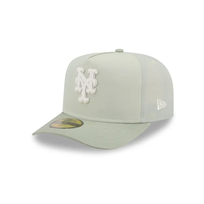 New York Mets Crinkle 59FIFTY A-Frame Fitted Hat sold by New Era