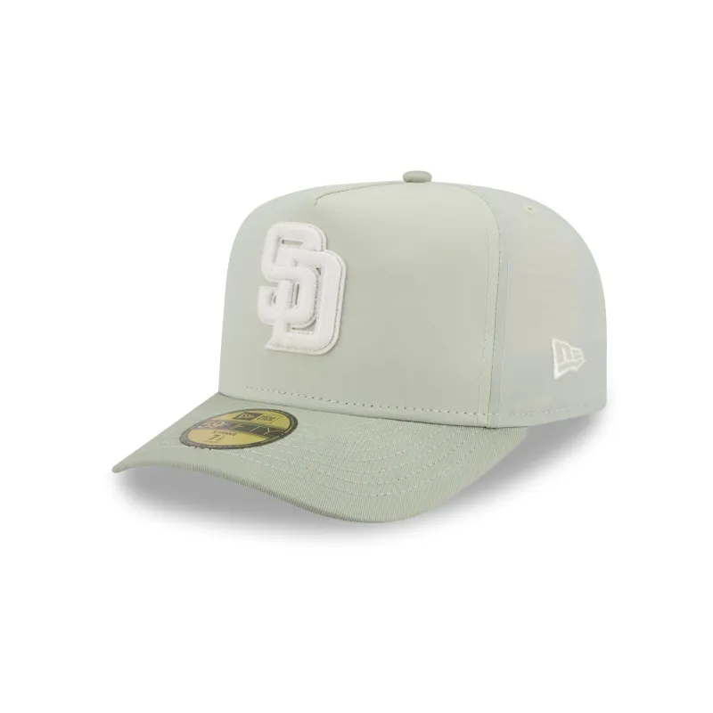 San Diego Padres Crinkle 59FIFTY A-Frame Fitted Hat sold by New Era