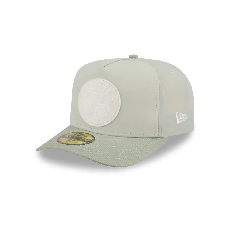 Boston Celtics Crinkle 59FIFTY A-Frame Fitted Hat sold by New Era