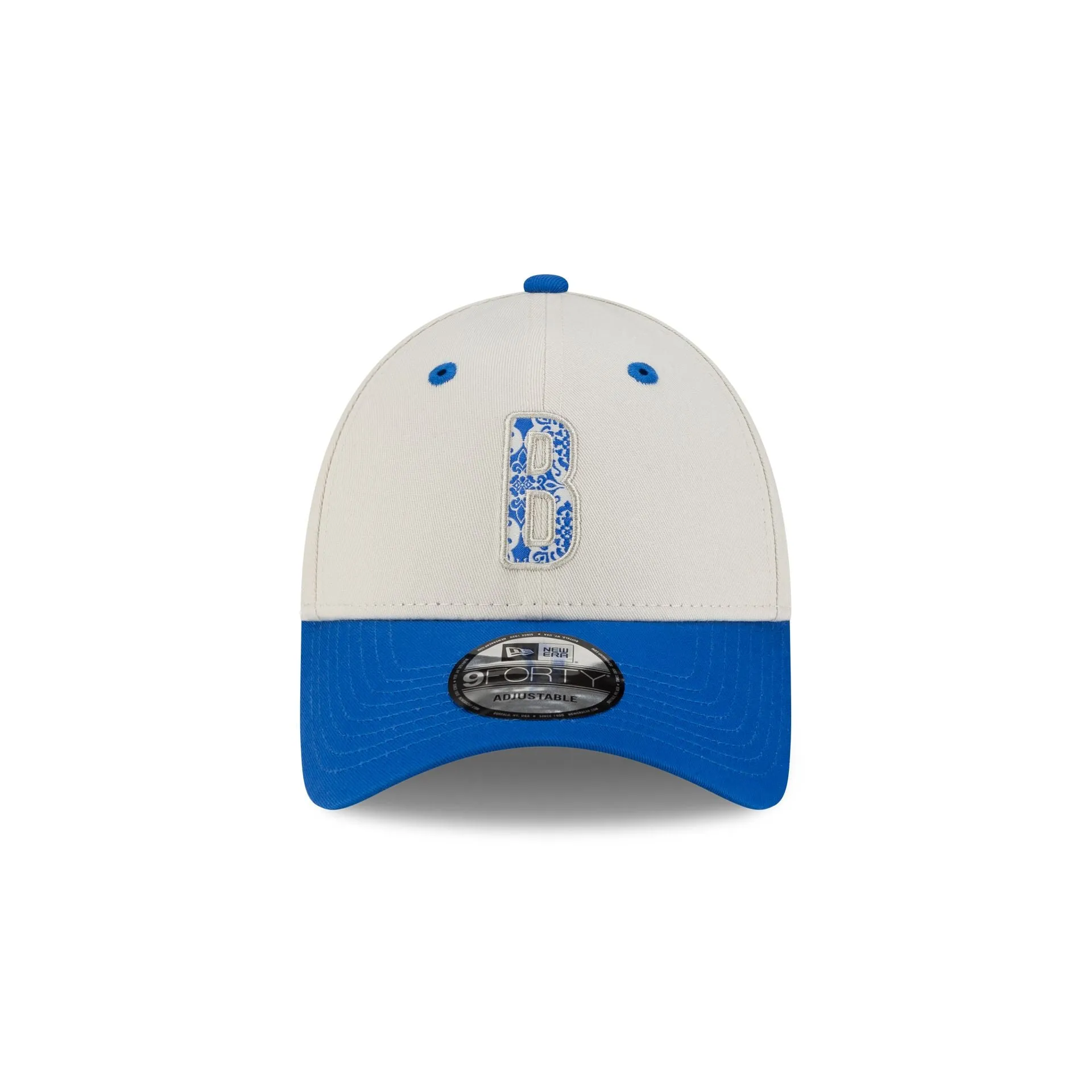 Brooklyn Nets China Games Ivory 9FORTY Adjustable Hat sold by New Era product image thumbnail 2