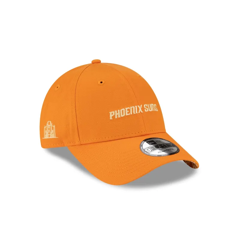 Phoenix Suns China Games Orange 9FORTY Adjustable Hat made by New Era