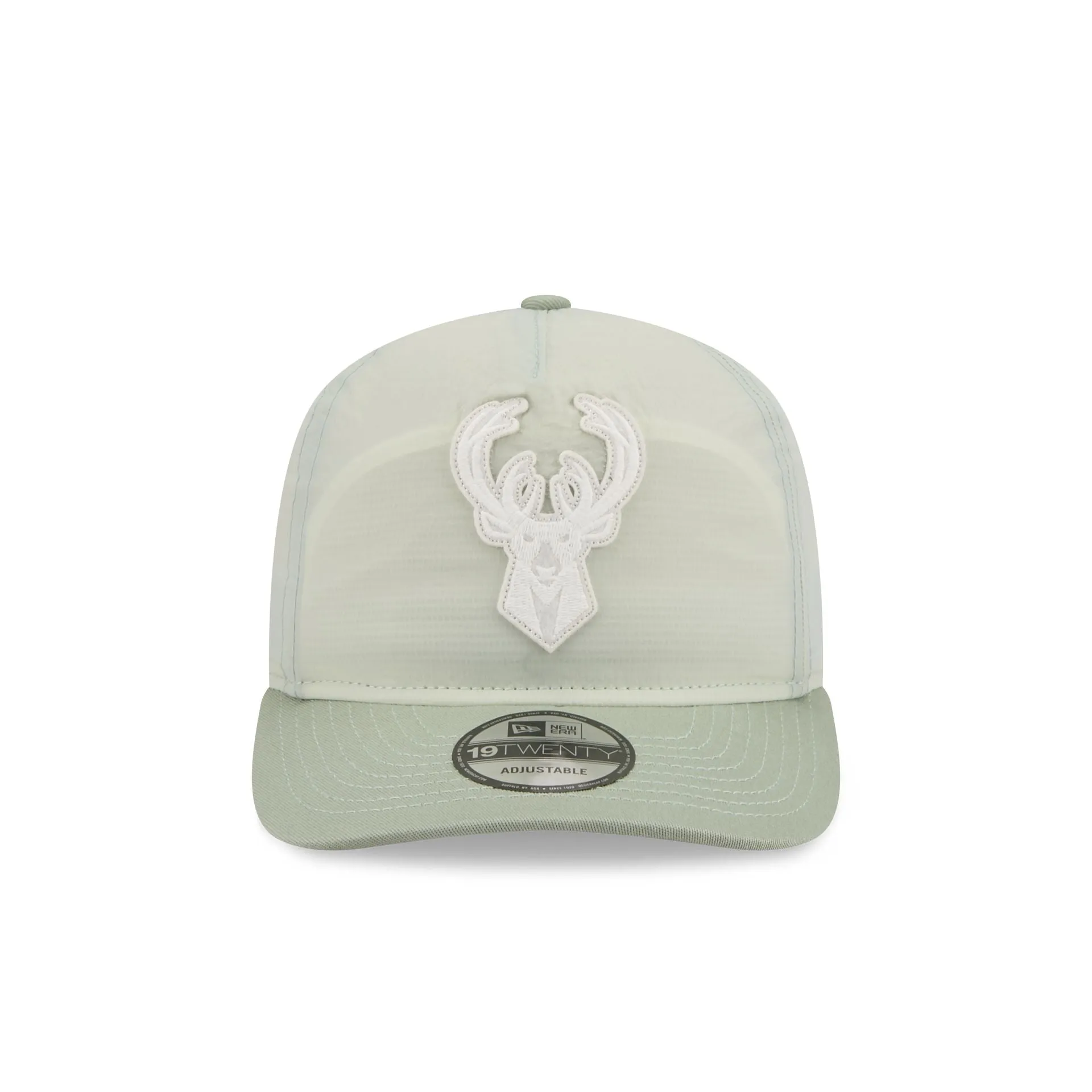 Milwaukee Bucks Crinkle 19TWENTY Adjustable Hat sold by New Era product image thumbnail 2