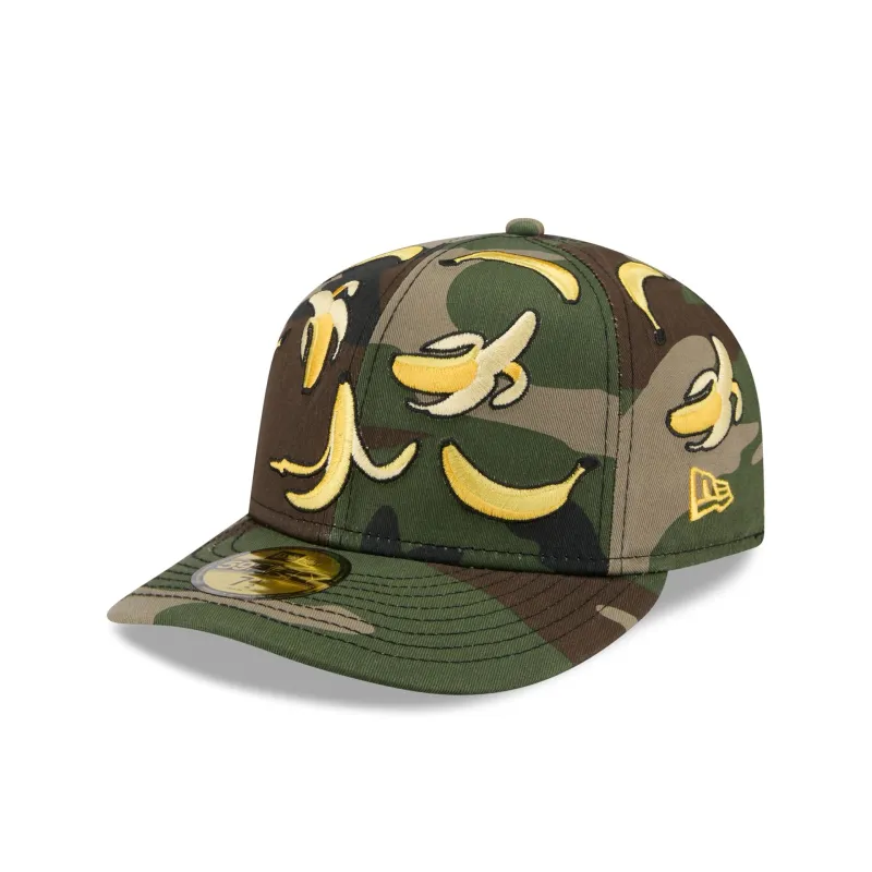 New Era Cap Bananas Camo 59FIFTY Fitted Hat made by New Era
