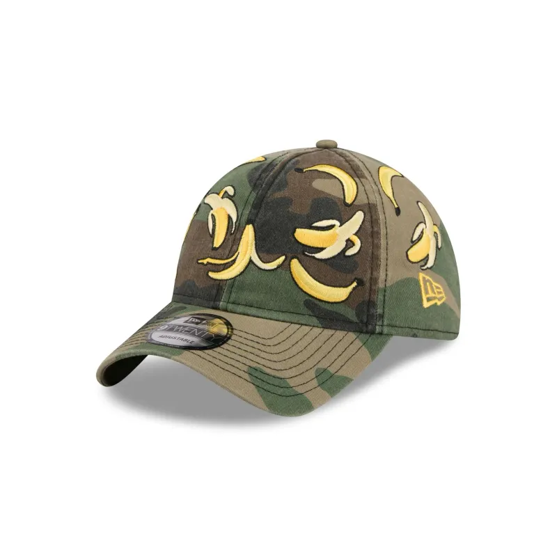 New Era Cap Bananas Camo 9TWENTY Adjustable Hat sold by New Era