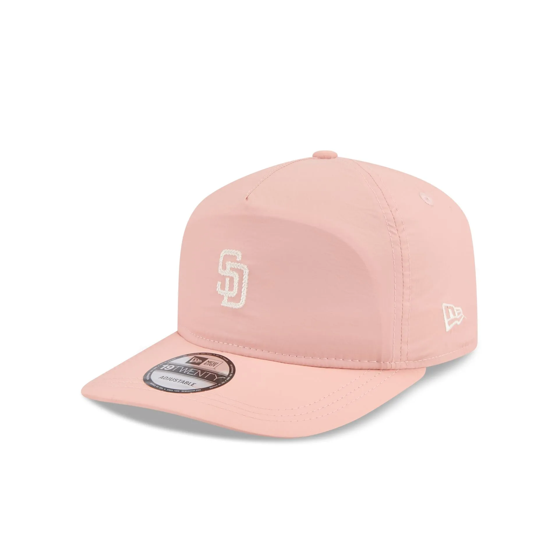 San Diego Padres Blush Crinkle 19TWENTY Adjustable Hat sold by New Era