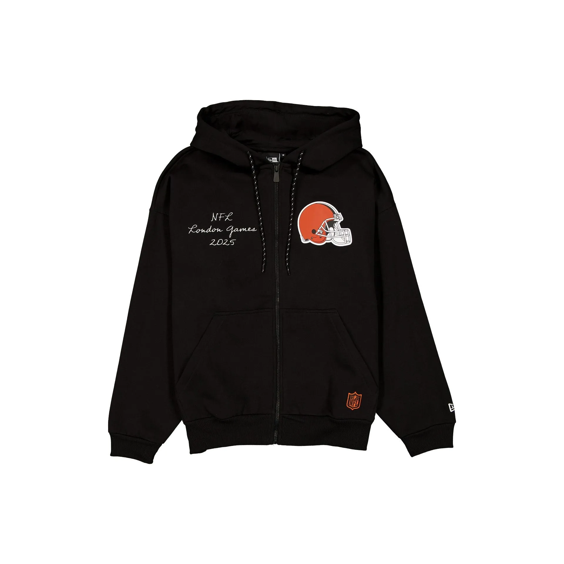 Cleveland Browns London Game Premium Full-Zip Hoodie sold by New Era