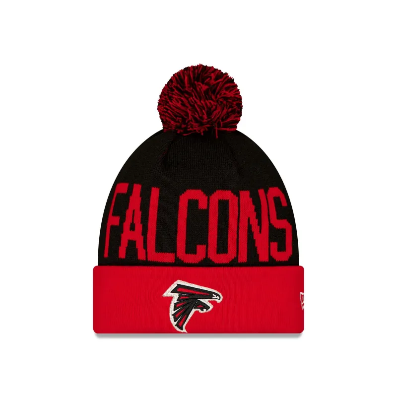 Atlanta Falcons Berlin Game Pom Knit Hat sold by New Era