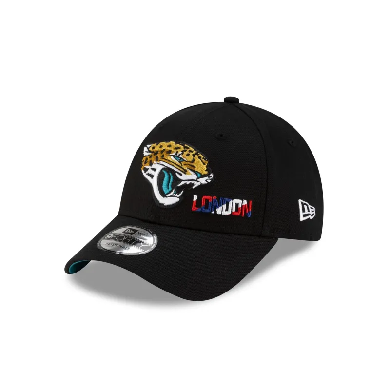 Jacksonville Jaguars London Game 9FORTY Snapback Hat sold by New Era