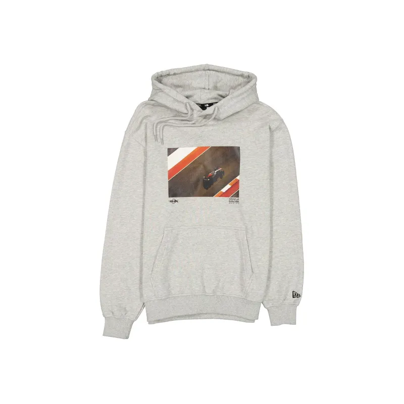 Oracle Red Bull Racing Photo Heather Gray Hoodie sold by New Era