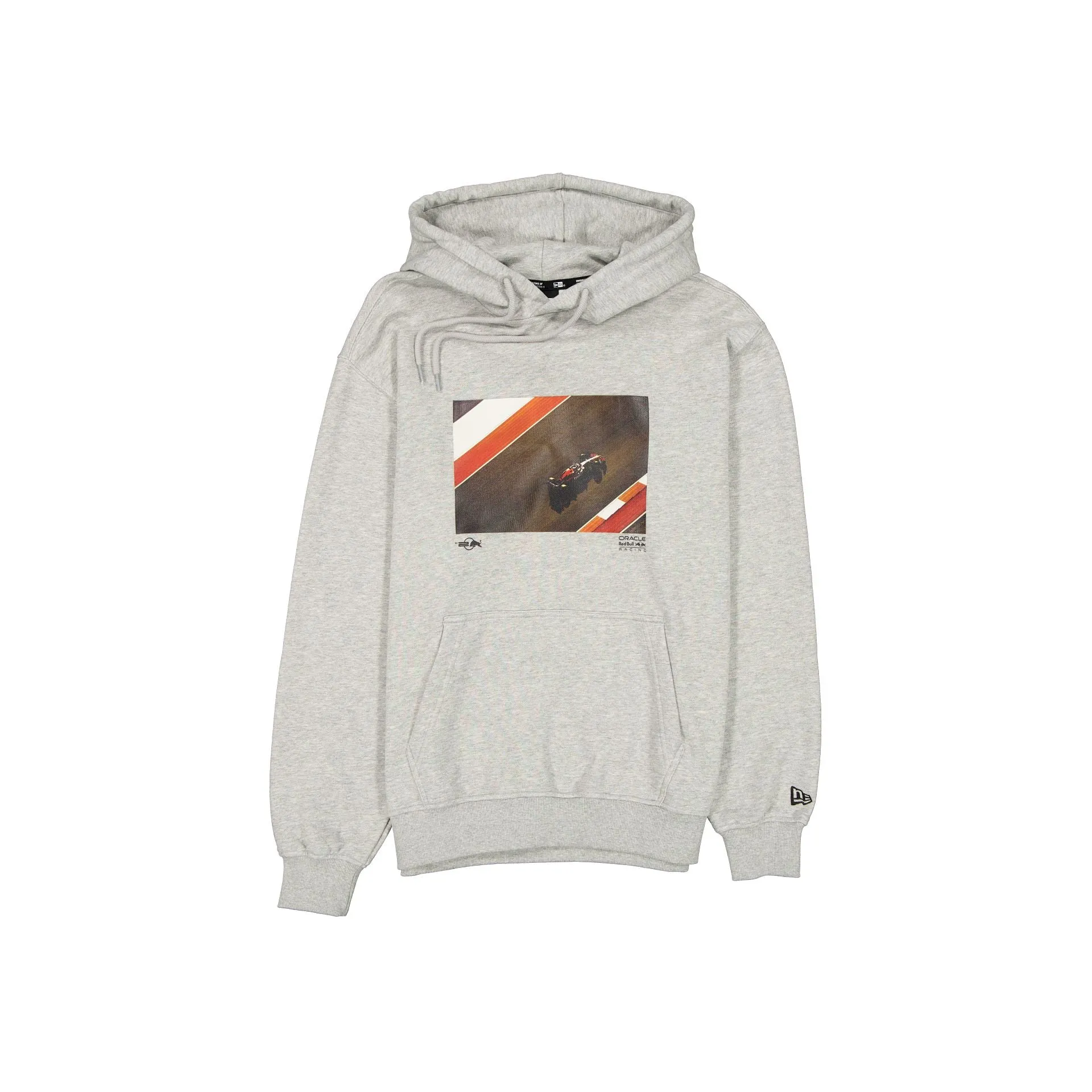Oracle Red Bull Racing Photo Heather Gray Hoodie sold by New Era