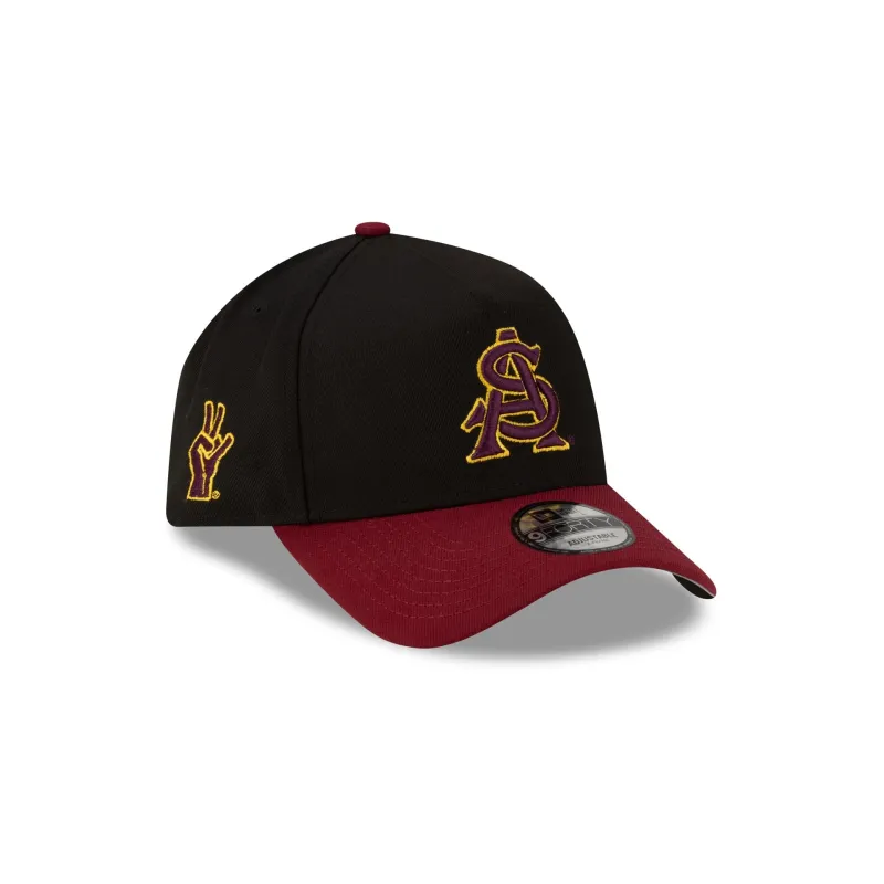 Arizona State Sun Devils Hand Signs Sidepatch 9FORTY A-Frame Snapback Hat sold by New Era