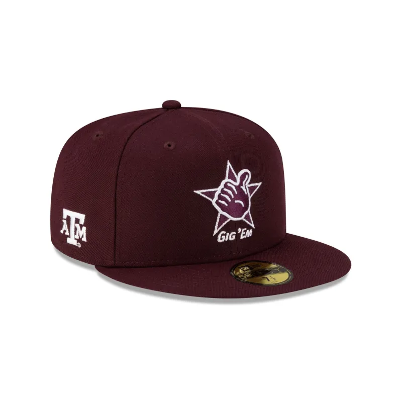 Texas A&M Aggies Hand Signs 59FIFTY Fitted Hat sold by New Era