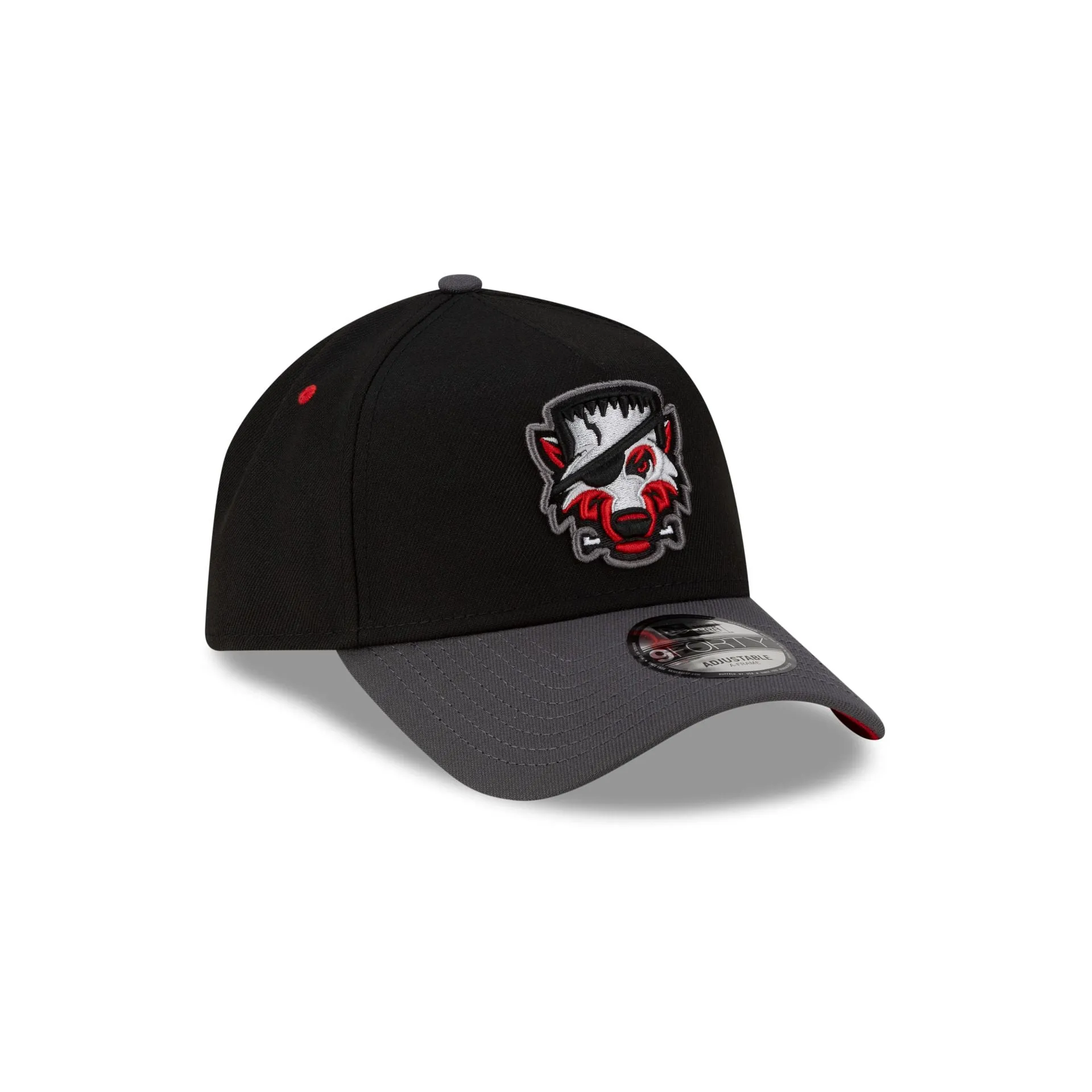 Erie SeaWolves Halloween Red 9FORTY A-Frame Snapback Hat sold by New Era product image thumbnail 3