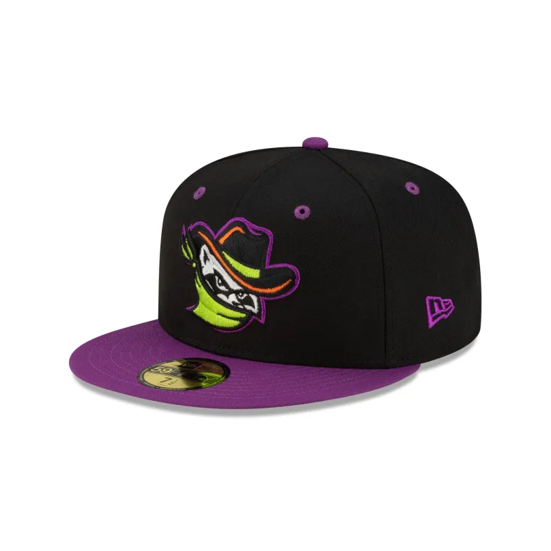 Quad Cities River Bandits Halloween Purple 59FIFTY Fitted Hat sold by New Era