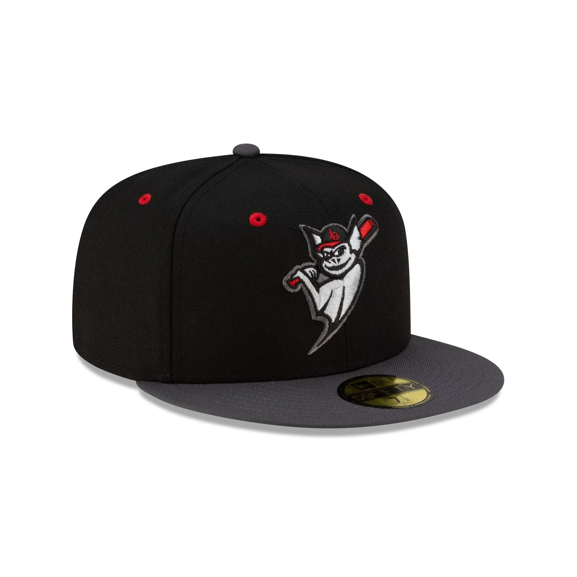 Louisville Bats Halloween Red 59FIFTY Fitted Hat sold by New Era product image thumbnail 3