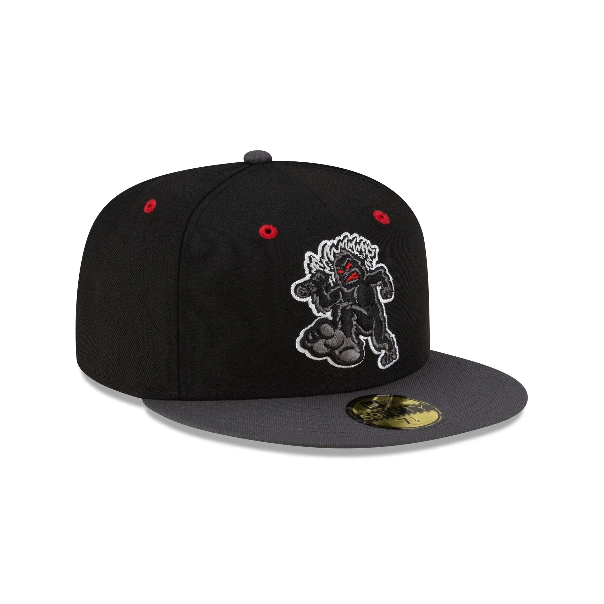 Eugene Emeralds Halloween Red 59FIFTY Fitted Hat sold by New Era product image thumbnail 3
