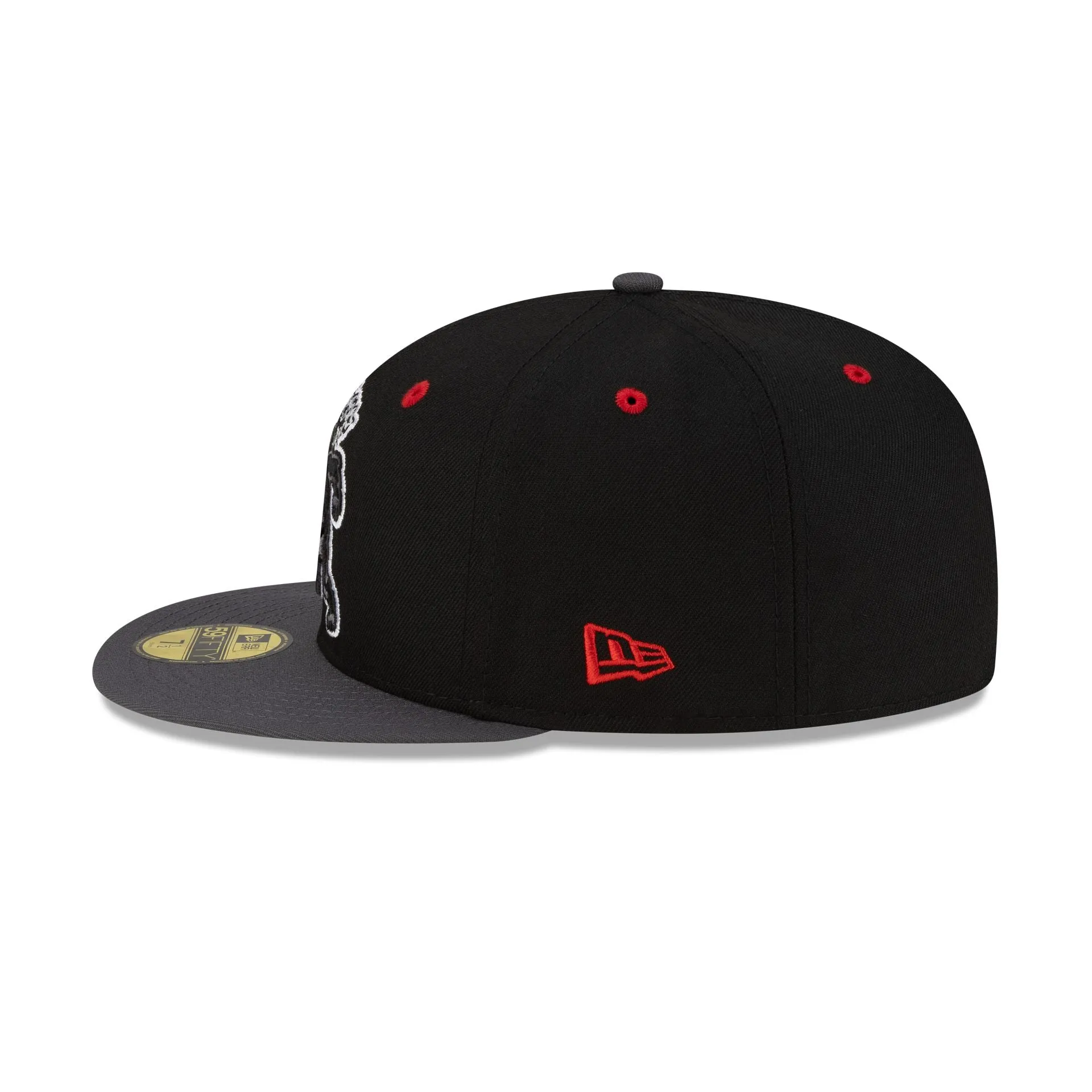 Eugene Emeralds Halloween Red 59FIFTY Fitted Hat sold by New Era product image thumbnail 4