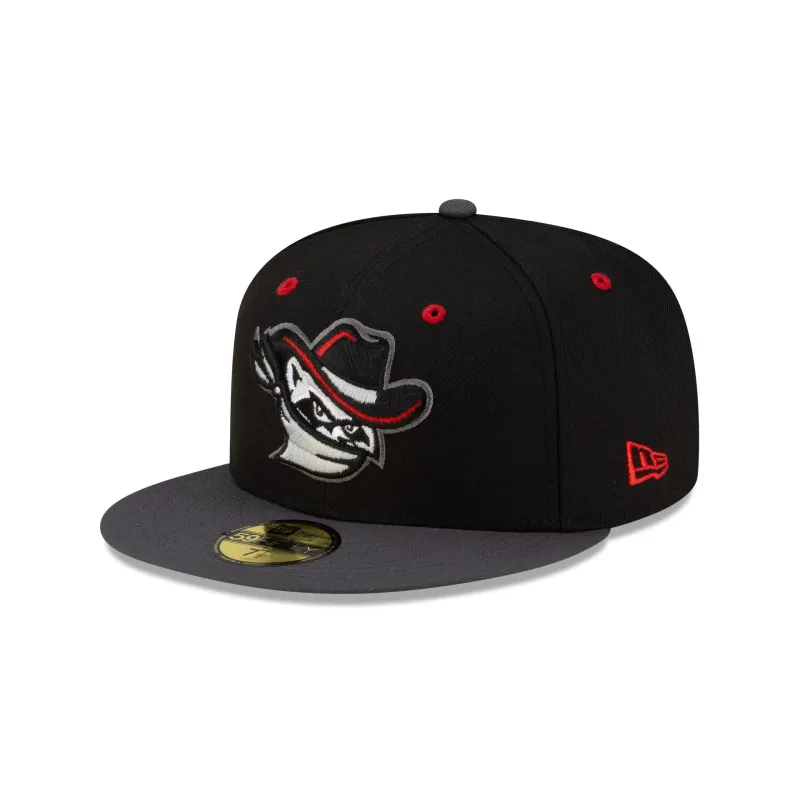 Quad Cities River Bandits Halloween Red 59FIFTY Fitted Hat sold by New Era