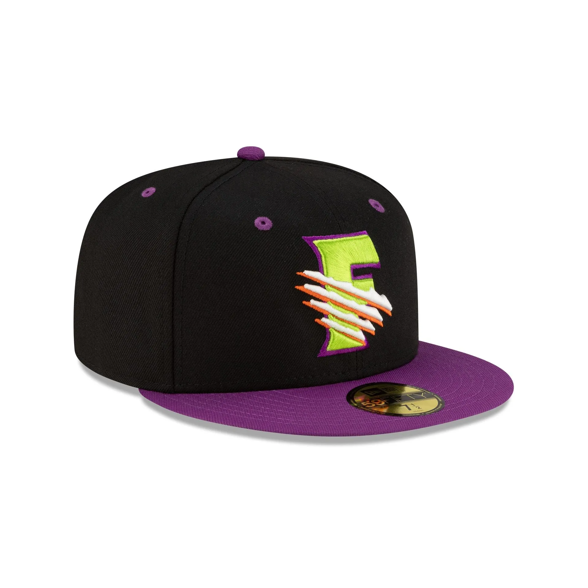 Fresno Grizzlies Halloween Purple 59FIFTY Fitted Hat sold by New Era product image thumbnail 3