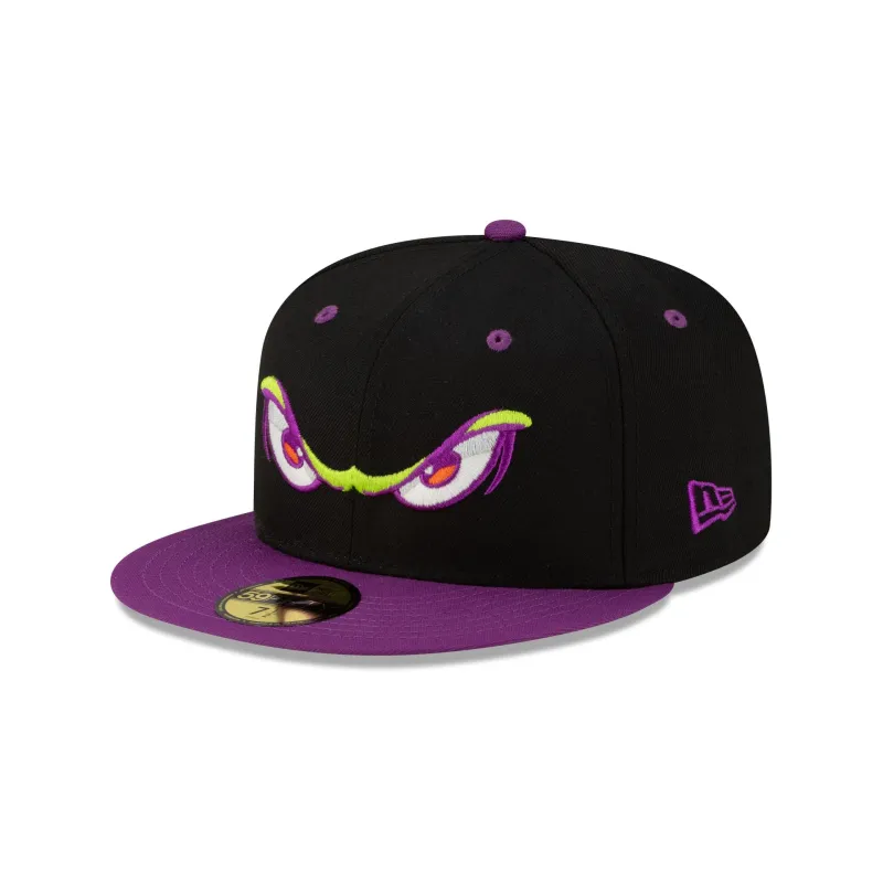 Lake Elsinore Storm Halloween Purple 59FIFTY Fitted Hat sold by New Era