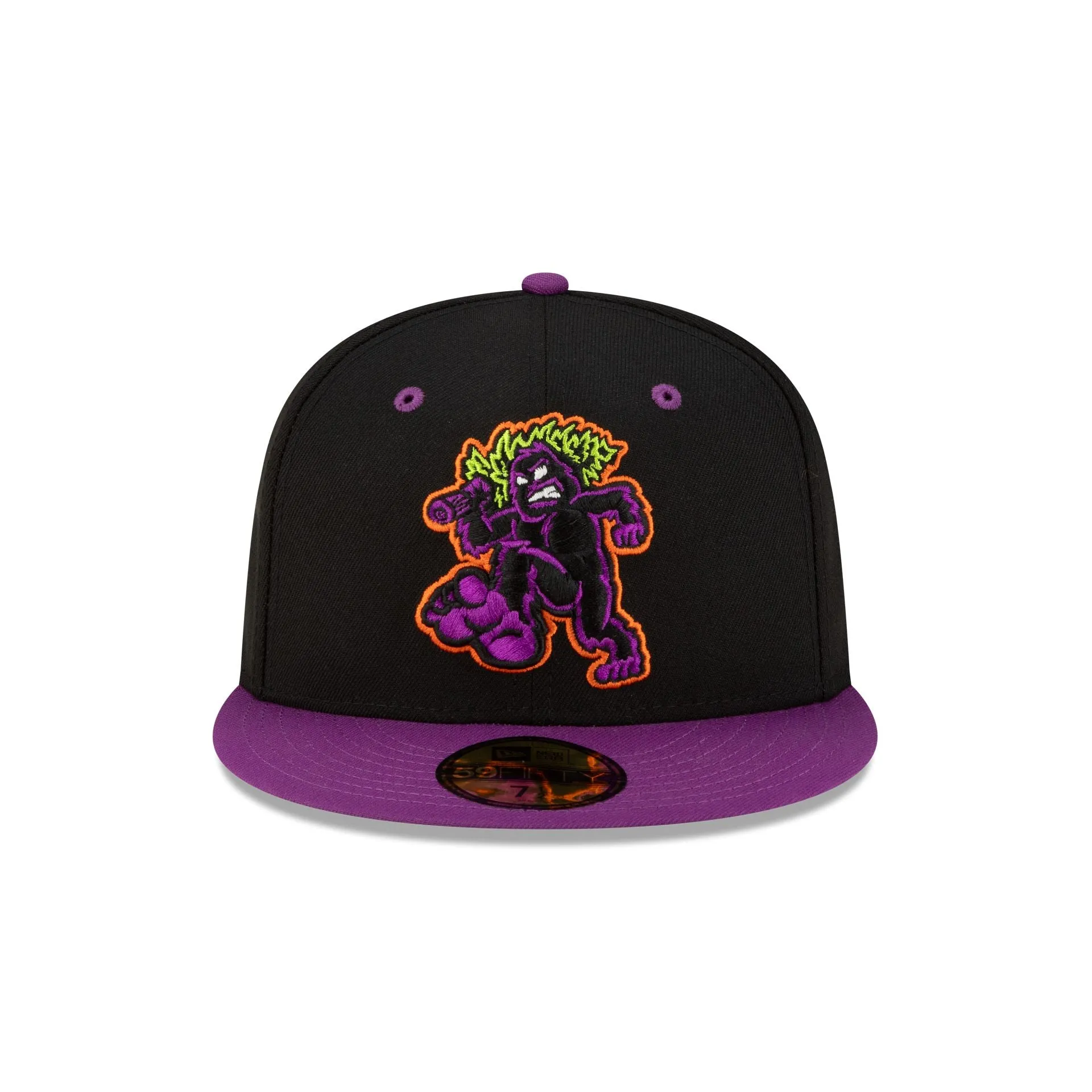 Eugene Emeralds Halloween Purple 59FIFTY Fitted Hat sold by New Era product image thumbnail 2