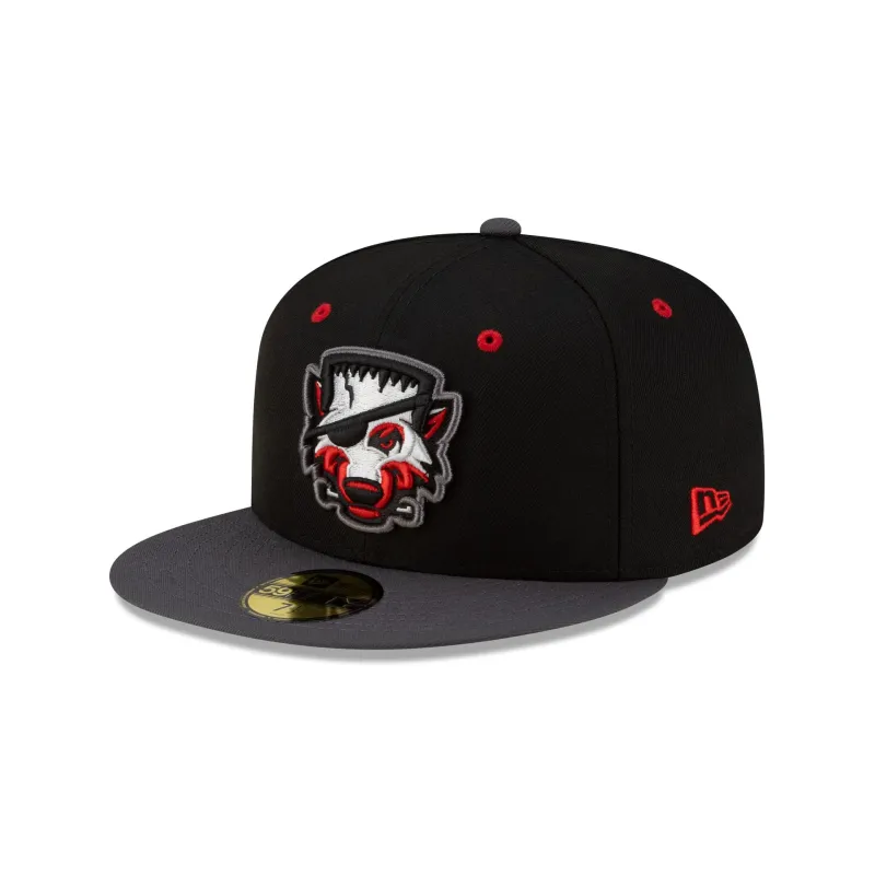 Erie SeaWolves Halloween Red 59FIFTY Fitted Hat sold by New Era