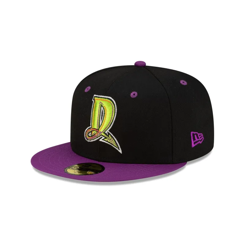 Dayton Dragons Halloween Purple 59FIFTY Fitted Hat sold by New Era