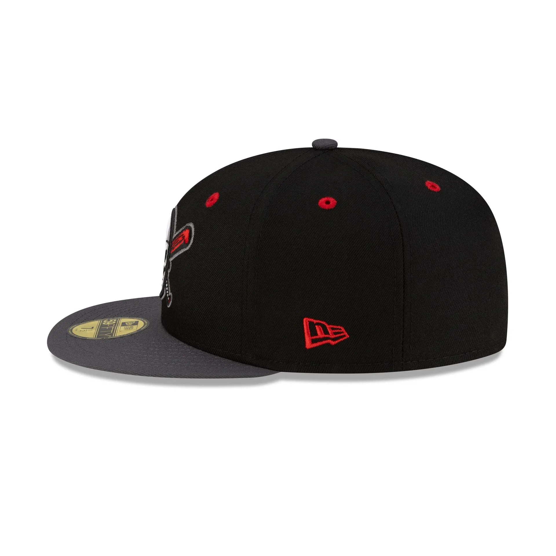 Bradenton Marauders Halloween Red 59FIFTY Fitted Hat sold by New Era product image thumbnail 4