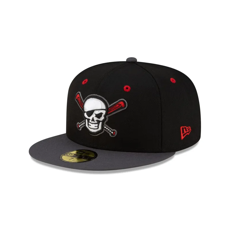 Bradenton Marauders Halloween Red 59FIFTY Fitted Hat sold by New Era