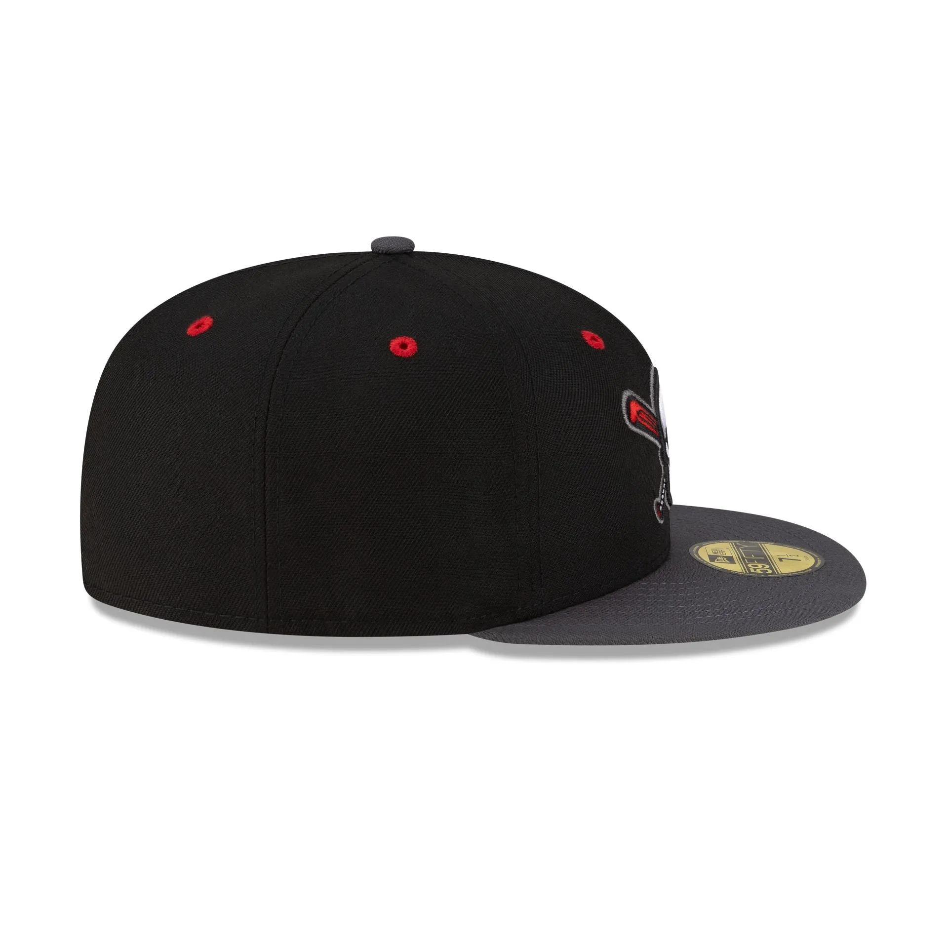 Bradenton Marauders Halloween Red 59FIFTY Fitted Hat sold by New Era product image thumbnail 5