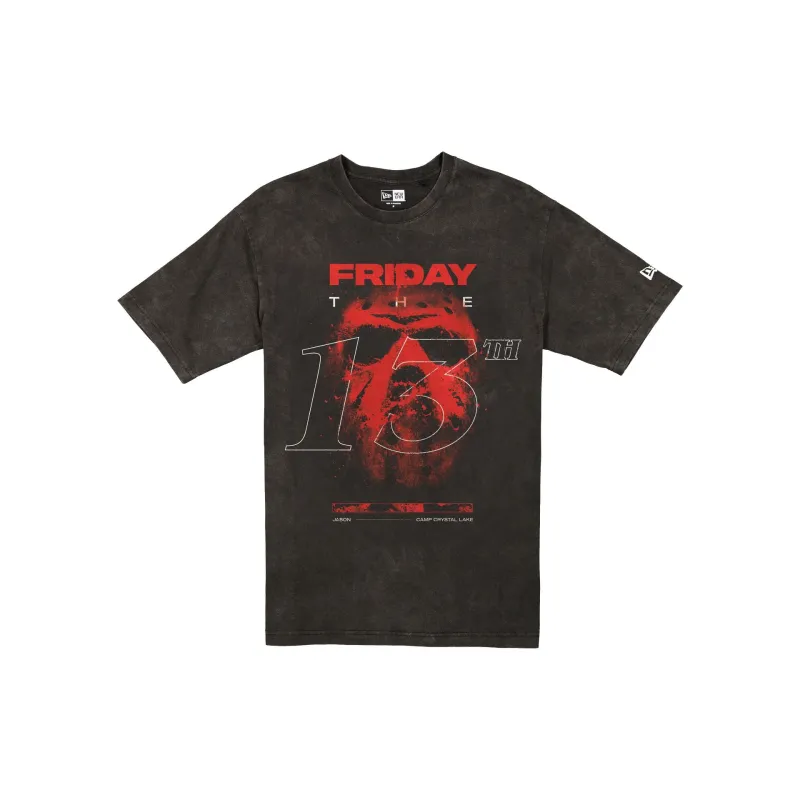 Friday the 13th Washed Black T-Shirt sold by New Era