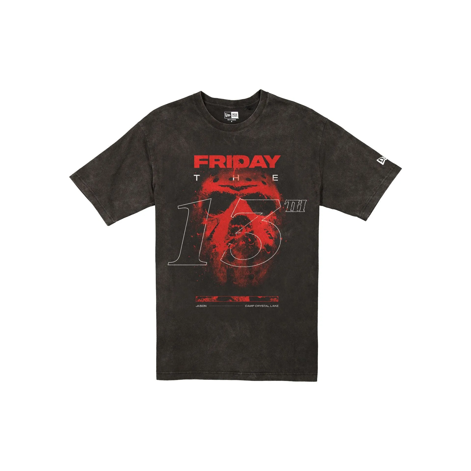 Friday the 13th Washed Black T-Shirt sold by New Era