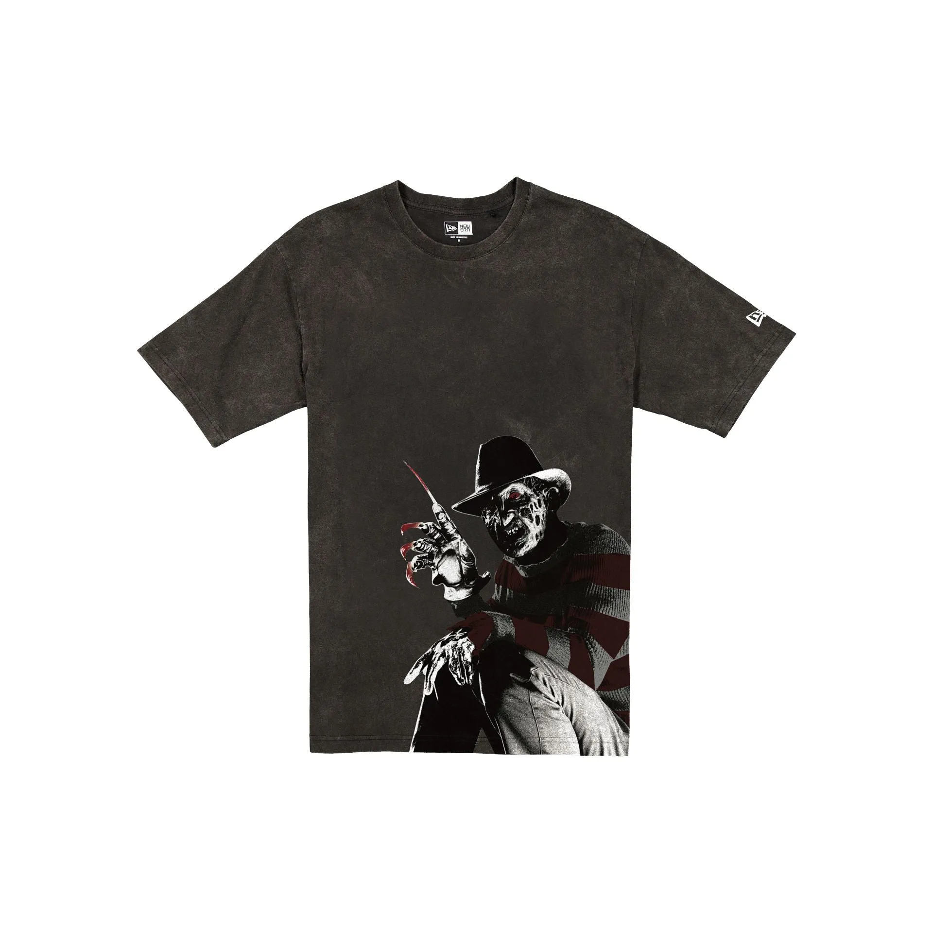 A Nightmare on Elm Street Washed Black T-Shirt sold by New Era