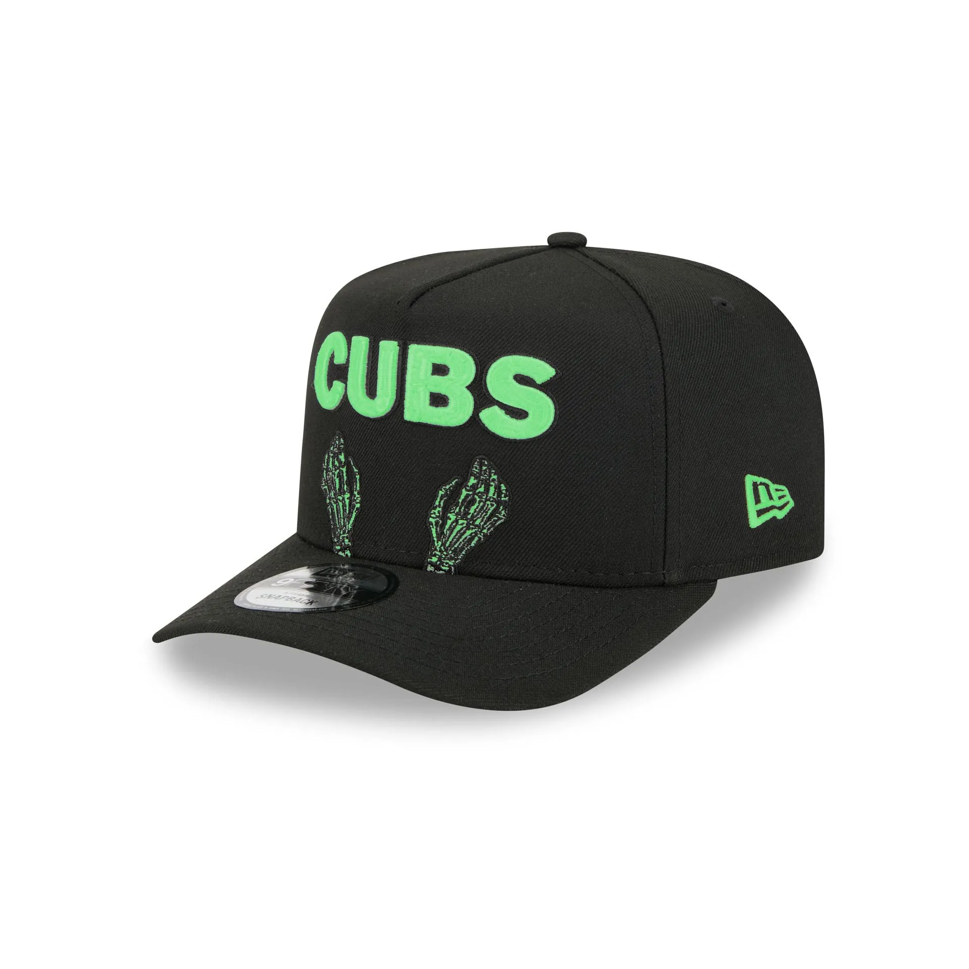 Chicago Cubs Skeletal Script 9FIFTY A-Frame Snapback Hat sold by New Era product image thumbnail 2