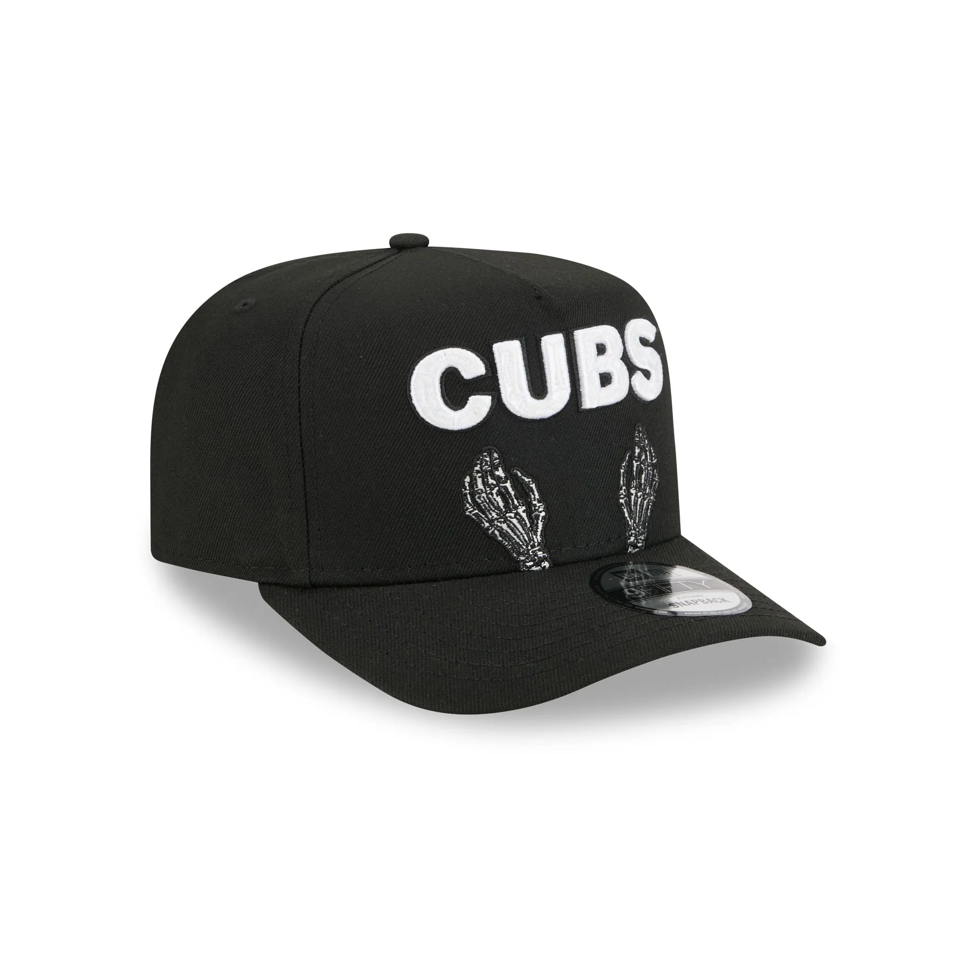Chicago Cubs Skeletal Script 9FIFTY A-Frame Snapback Hat sold by New Era product image thumbnail 4