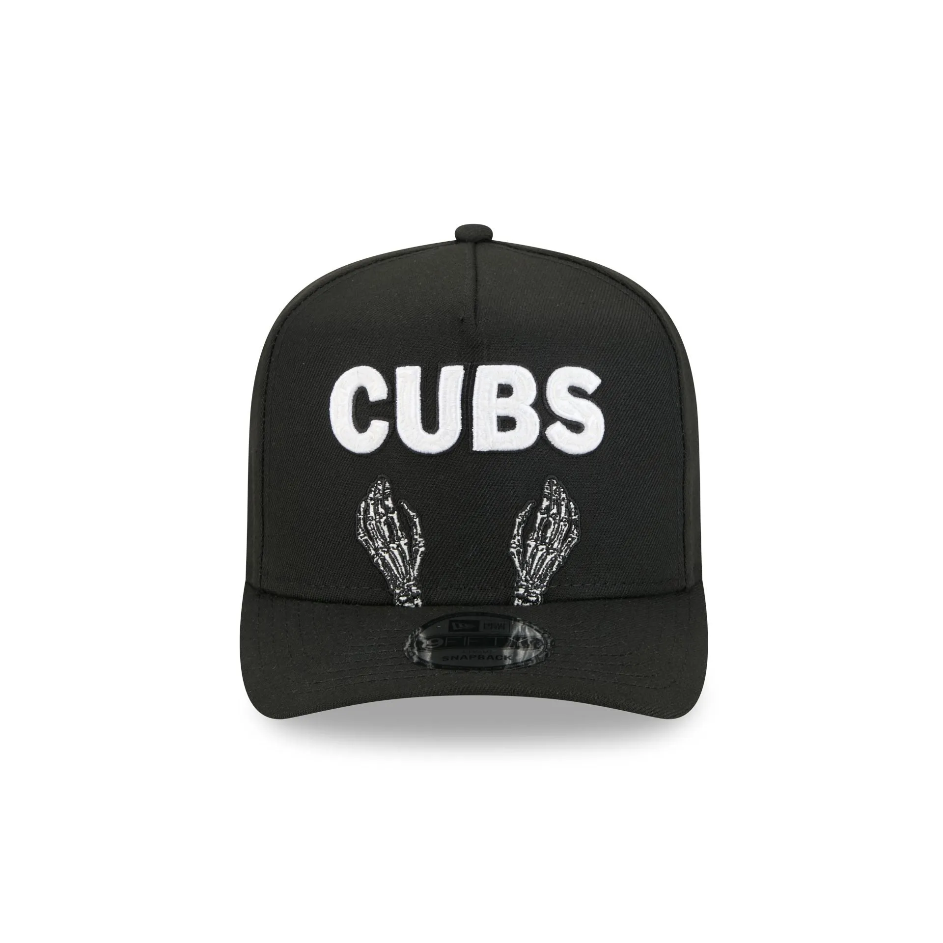 Chicago Cubs Skeletal Script 9FIFTY A-Frame Snapback Hat sold by New Era product image thumbnail 3