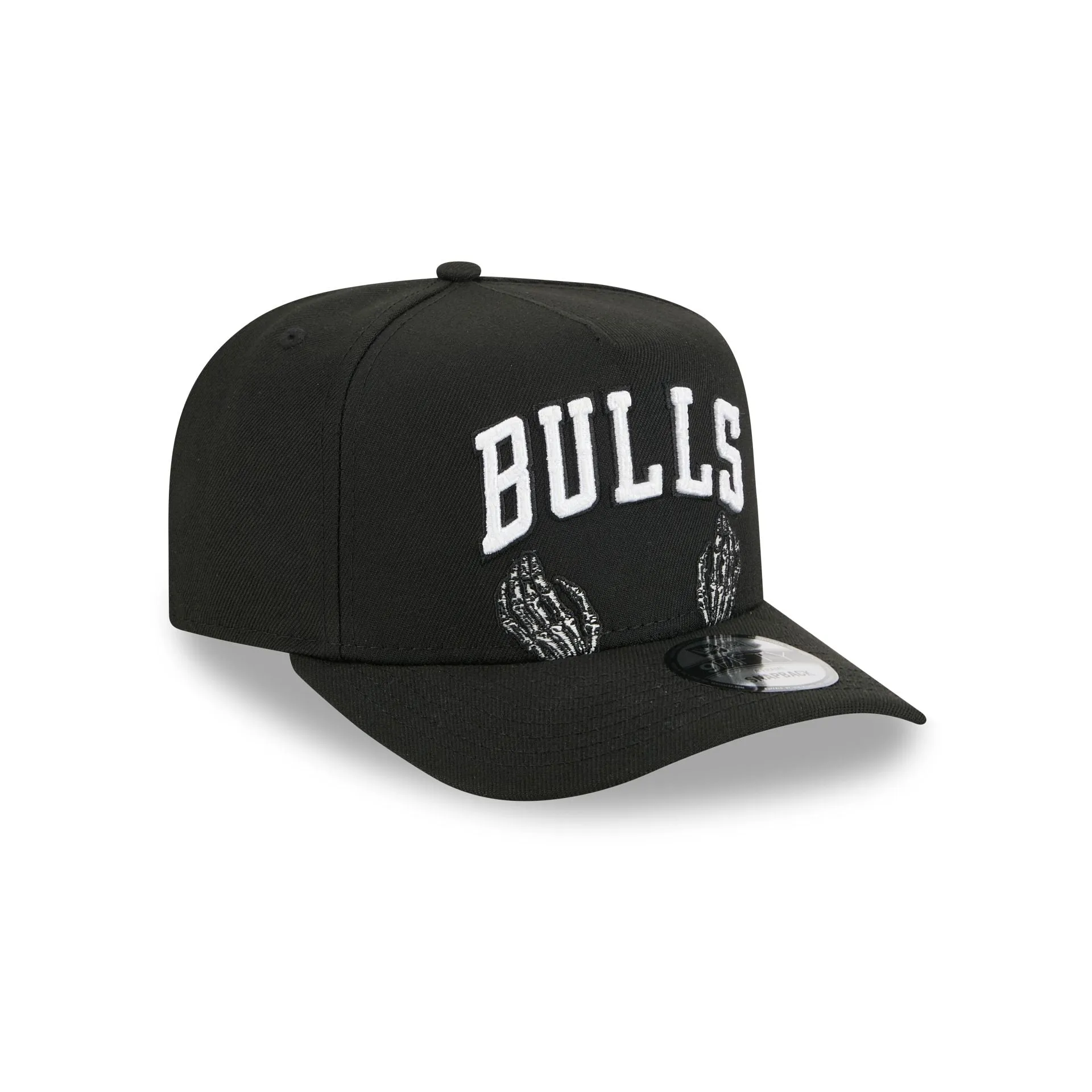 Chicago Bulls Skeletal Script 9FIFTY A-Frame Snapback Hat sold by New Era product image thumbnail 4