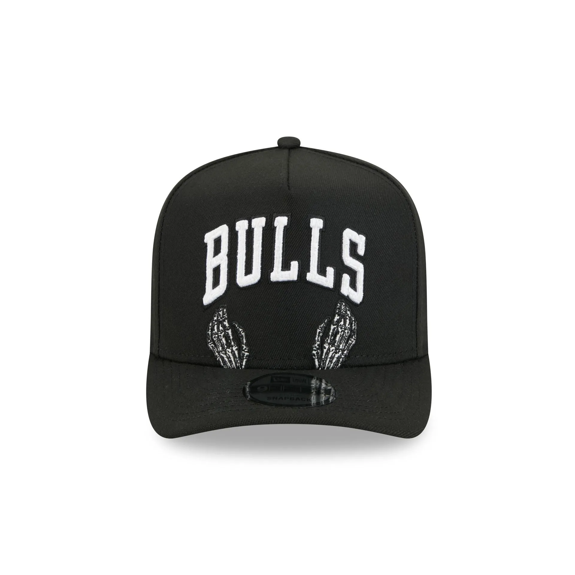 Chicago Bulls Skeletal Script 9FIFTY A-Frame Snapback Hat sold by New Era product image thumbnail 3