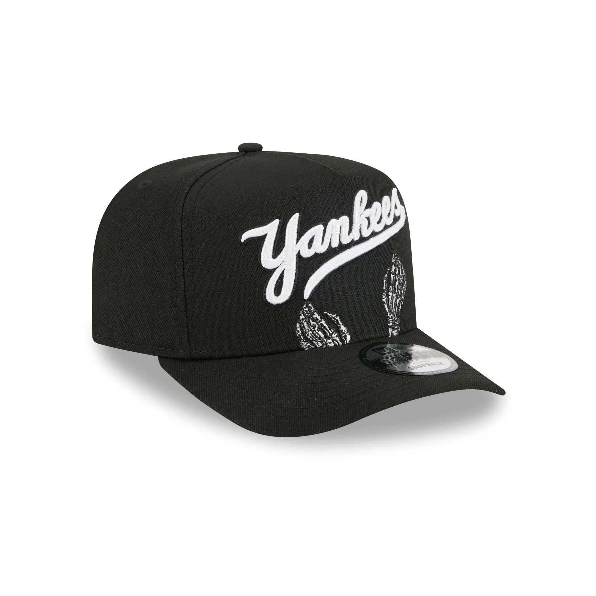 New York Yankees Skeletal Script 9FIFTY A-Frame Snapback Hat sold by New Era product image thumbnail 4