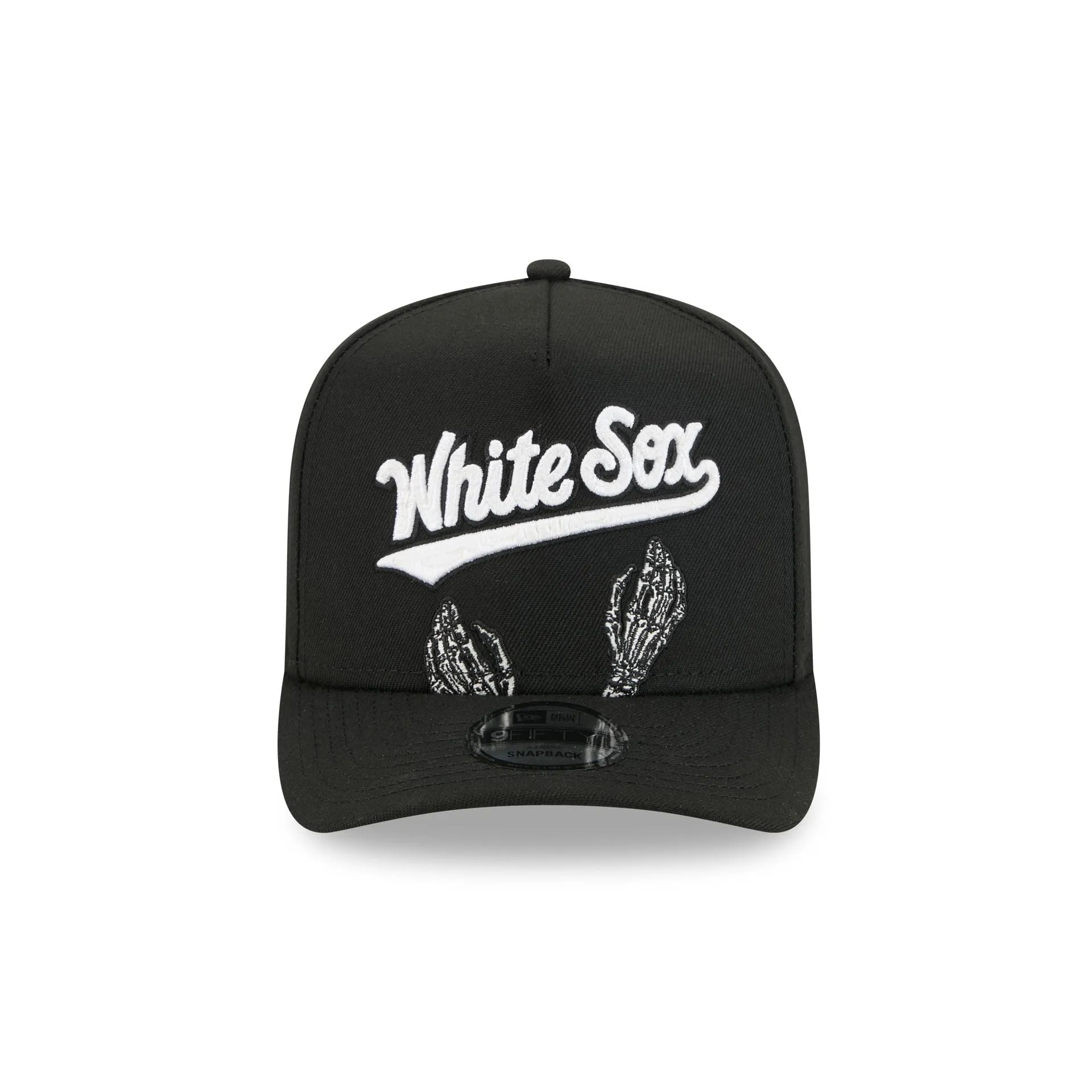 Chicago White Sox Skeletal Script 9FIFTY A-Frame Snapback Hat sold by New Era product image thumbnail 3