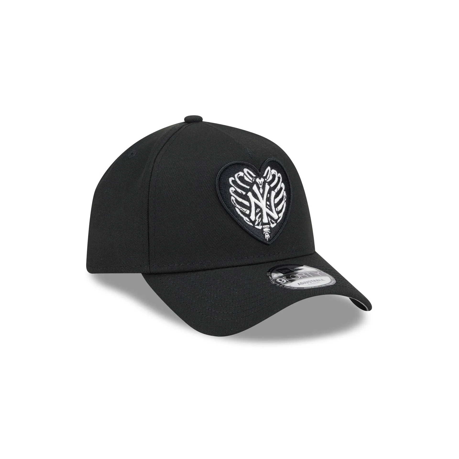 New York Yankees Skeletal Heart 9FORTY A-Frame Snapback Hat sold by New Era product image thumbnail 3