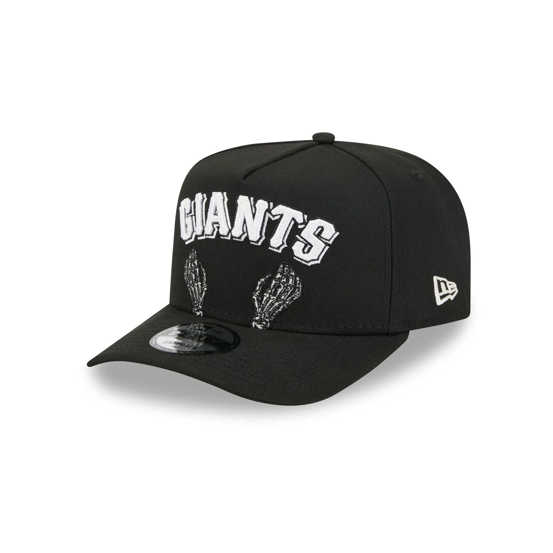 San Francisco Giants Skeletal Script 9FIFTY A-Frame Snapback Hat sold by New Era